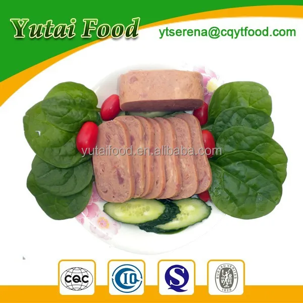 
Tang Brand Canned Food Pork Luncheon Meat 