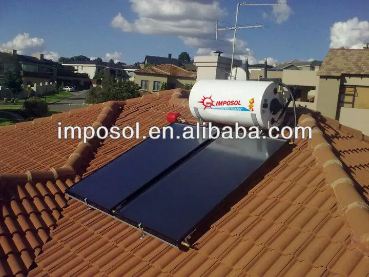 высокого давления крыше плоской пластины солнечный подогреватель воды