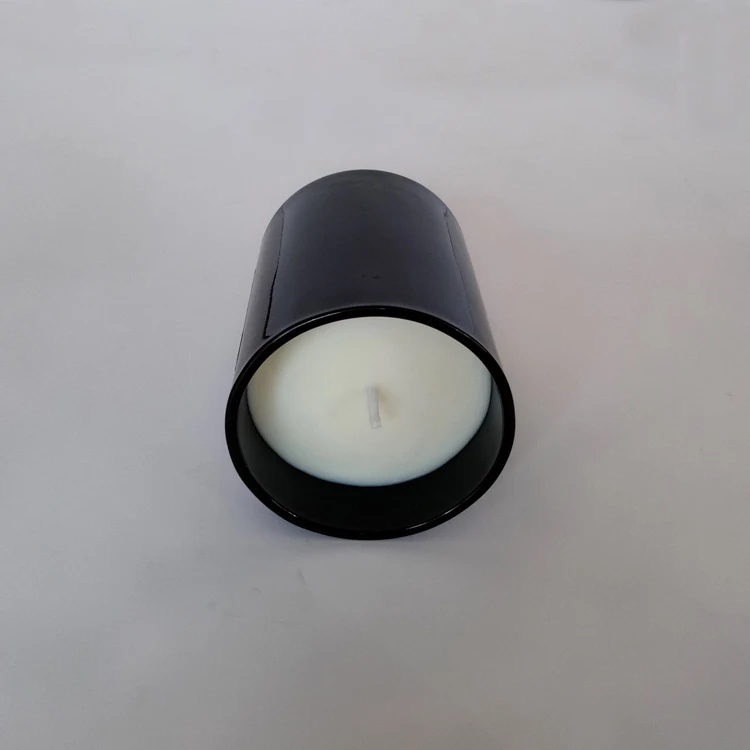 Box Packing Vanilla Scented Cotton Wick Wooden Lid Candles