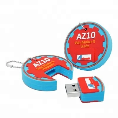 Shenzhen Factory Wholesale Custom Logo USB Flash Drive PVC USB 2.0 and 3.0 Memory Stick 4GB 8GB 16GB