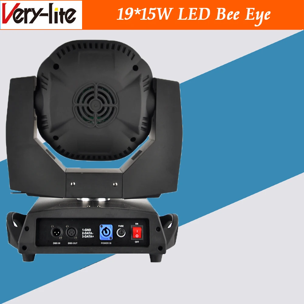 Clay Paky K10 19X15W Bee Eye Zoom and Rotating rgbw 4in1 LED Moving Head Lights Bee Eye