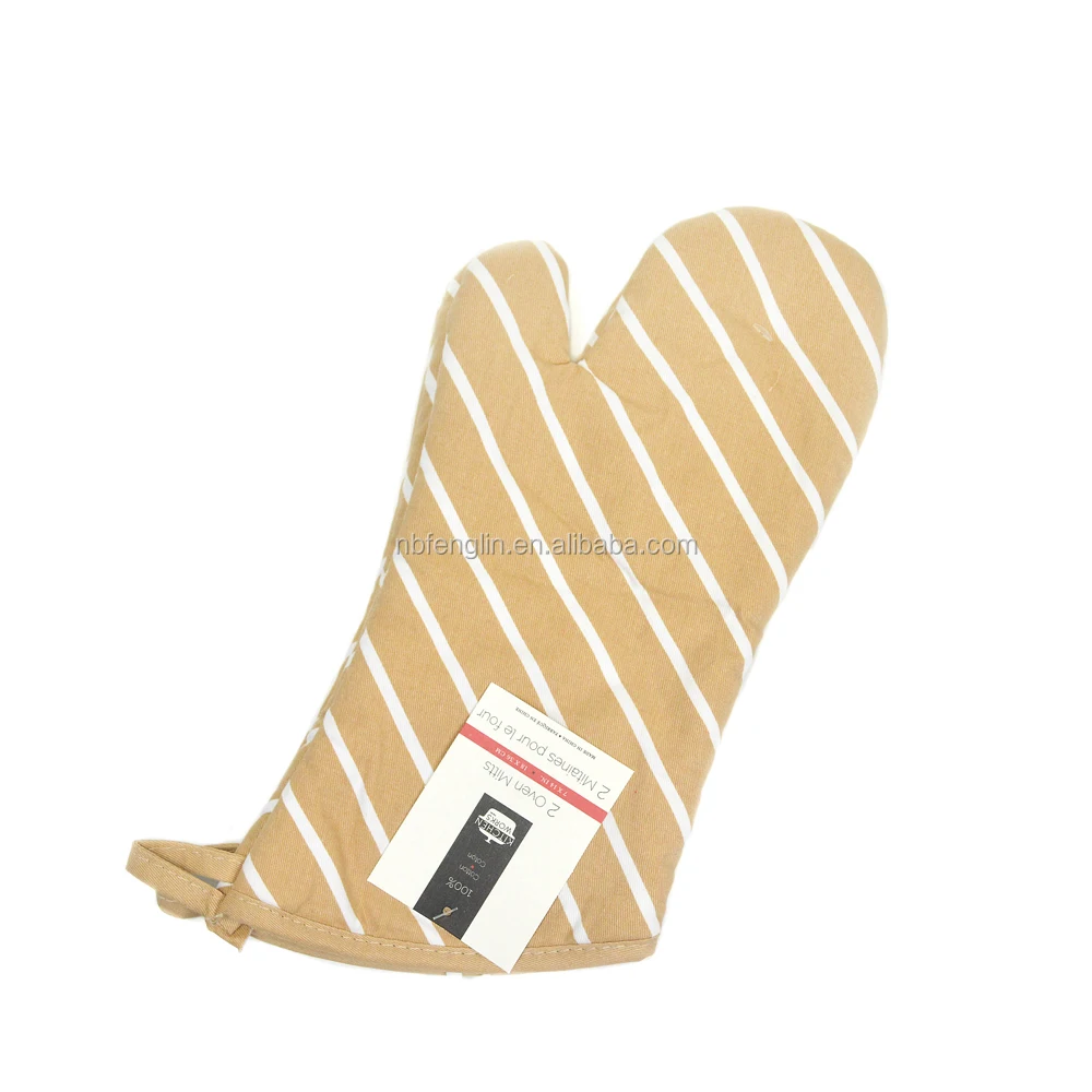 Alibaba китайская фабрика длинная профессиональная варежка для духовки Толстая хлопковая кухонная перчатка для духовки
