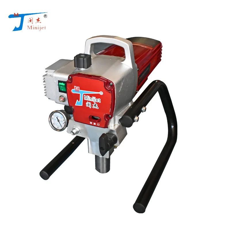 
Plunger type portable high pressure airless latex paint sprayer machine putty spray machine 