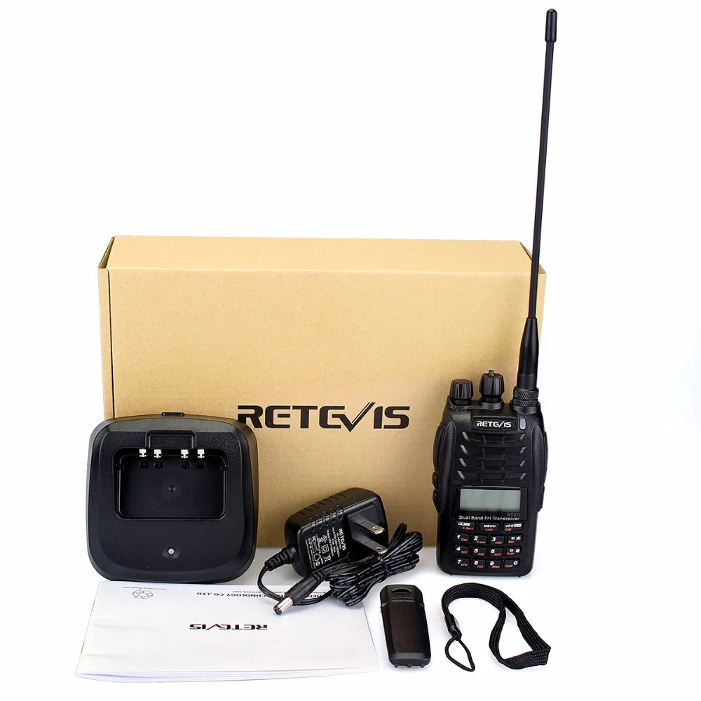 2017 Retevis RT23 Dual PTT Dual Receive Dual Band UHF VHF Cross-Band Repeater Radio Transceiver