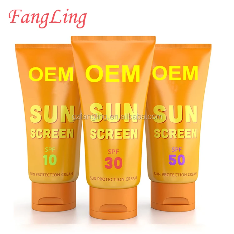 
Wholesale products summer necessary makeup whitening sunscreen lotion with UV protector function 