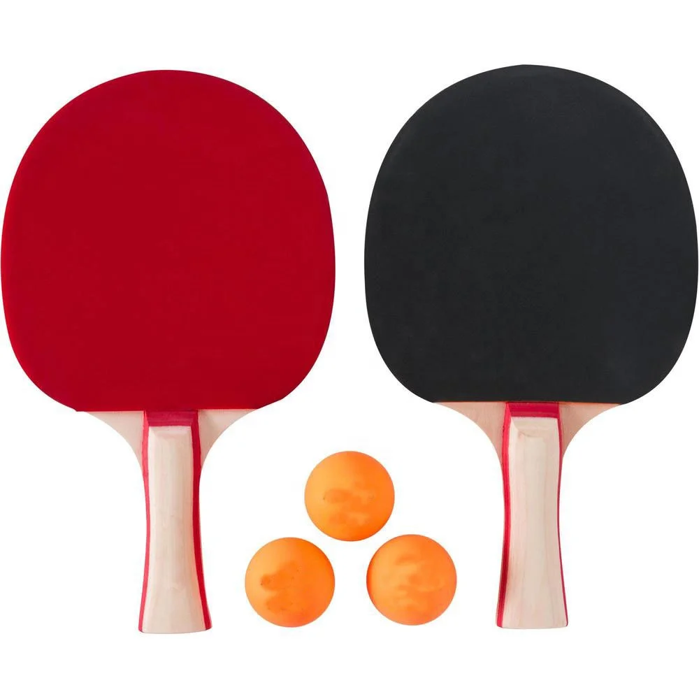 2 racket+3 balls 2 Paddles and net 2 bats pingpong set