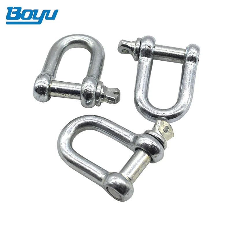 adjustable custom high strength steel shackle