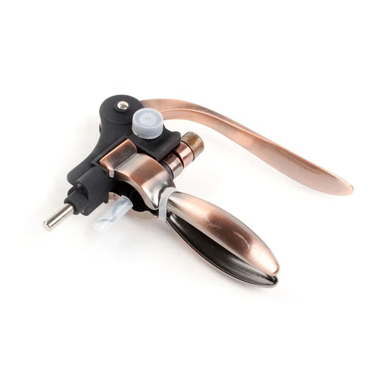 
Customized Logo Plated Metal Eco-friendly Alloy Rabbit Wine Opener 