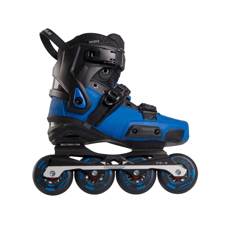 Professional freestyle 4 wheels freeline high quality roller derby inline speed skates for adults