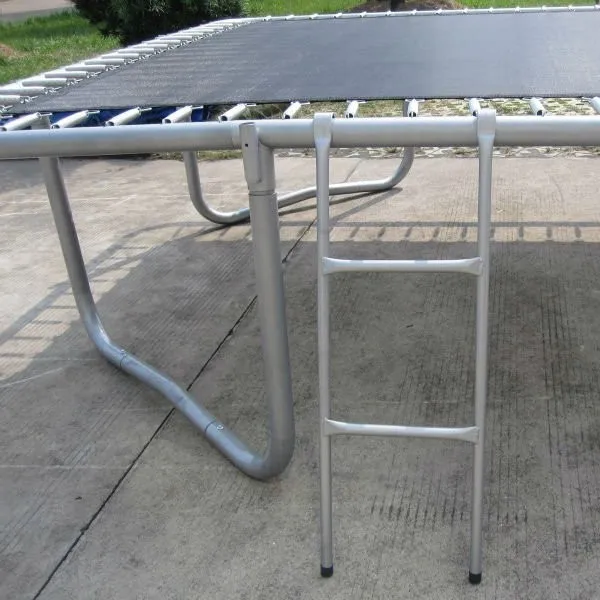 
17ft rectangular cheap square trampoline with safety net 