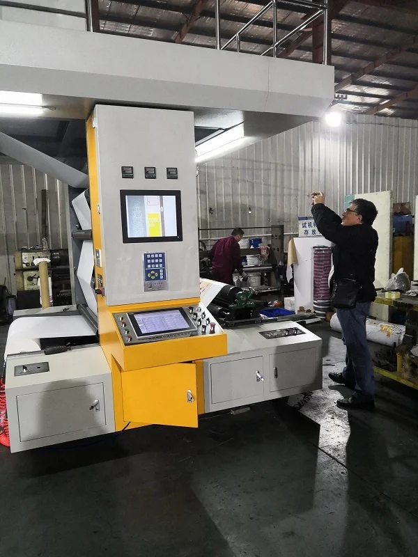 Flexo CI Press Central Drum Flexographic Printing Machine 4 color 6 color