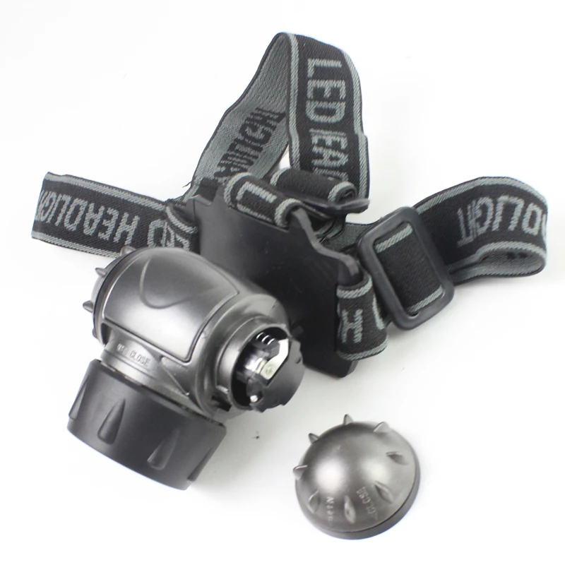 050-A lamp on strong weak flash sos 3*AAA battery led head lamp