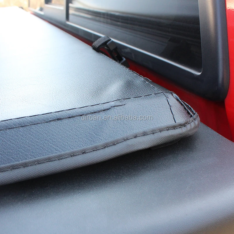 DIROAN  Hot Quality Pick Up Bed Tonneau Cover 4X4 Electric Truck Bed Hard  f150 gmc ram