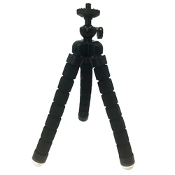 Tripod Stand Mini Flexible For Camera Mobile Phone Flexible Octopus Sponge Tripod Bracket for Smart Phone