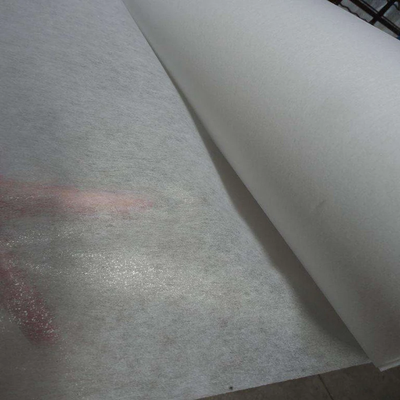 chemical bond non woven fabric fusible  interlining  100% polyester