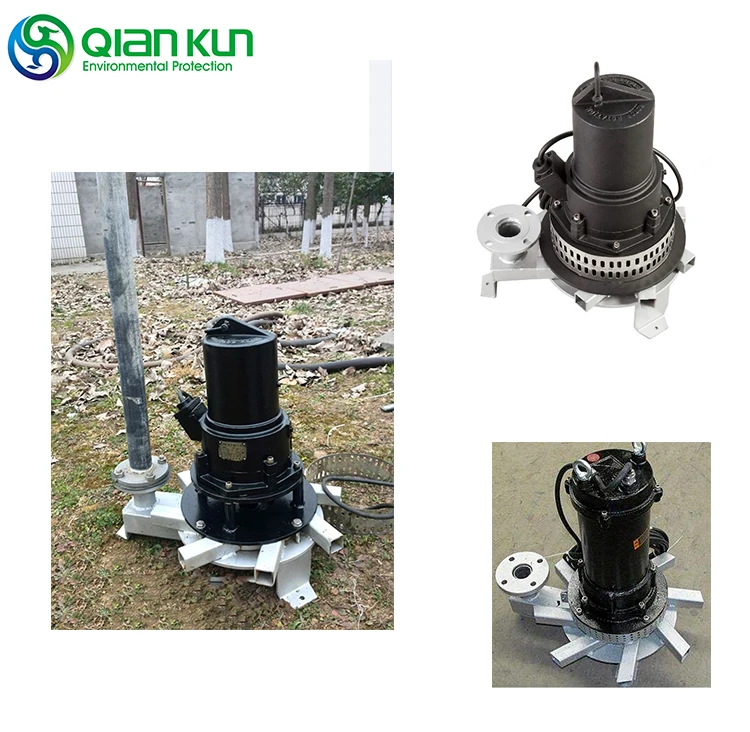 Wastewater Treatment Use Submersible Aerator Pump