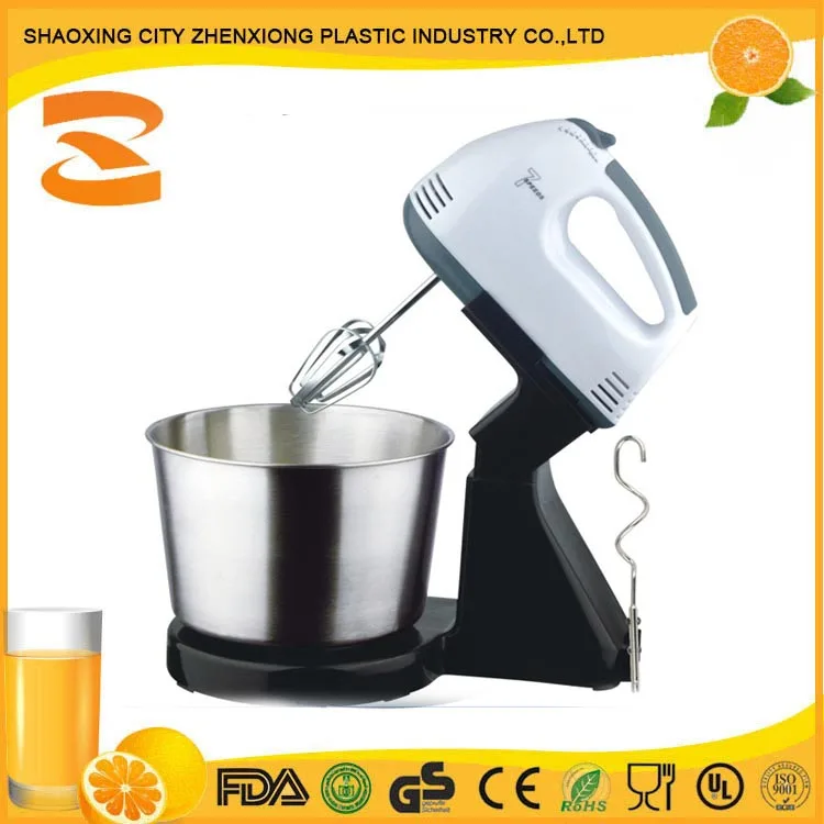Factory electric 304 food grade stainless steel bowl mini hand mixer