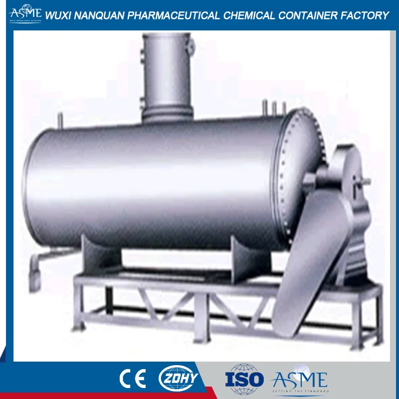 Industrial rotary vacuum rake dryer factory price