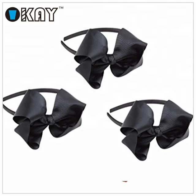 Ribbon bow kids hairband flower headband for hair accessories