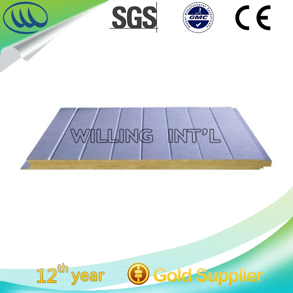 Insulation Steel PU Foam Composite Foam Sandwich Panel/EPS sandwich panel insulated steel roofing panels