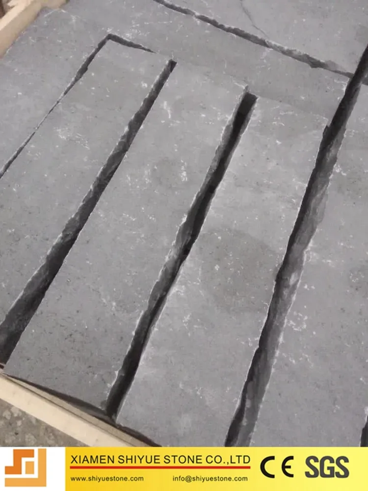 
Cheap Price All Side Natural Split Black Basalt Kerbstone/Curbstone 