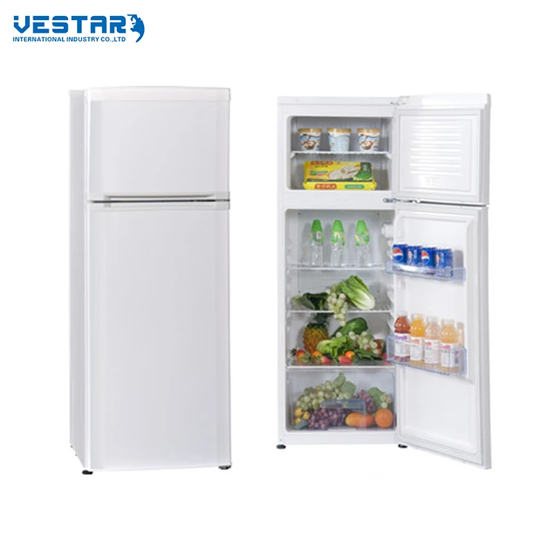 350L 110V double door refrigerator small size price