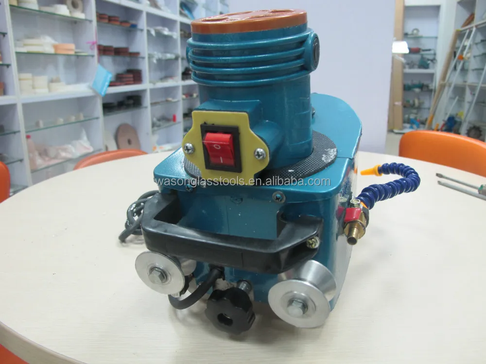 portable handling glass edging grinding& polishing machine for glass processing