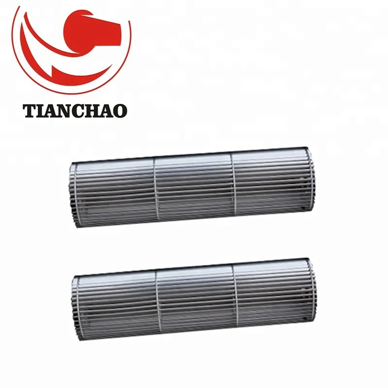 High quality cross flow fan, centrifugal plastic blower wheel