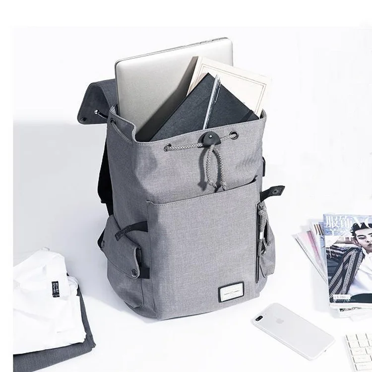 Fashion leisure school bag outdoor travel backpack with usb charging anti theft backpack