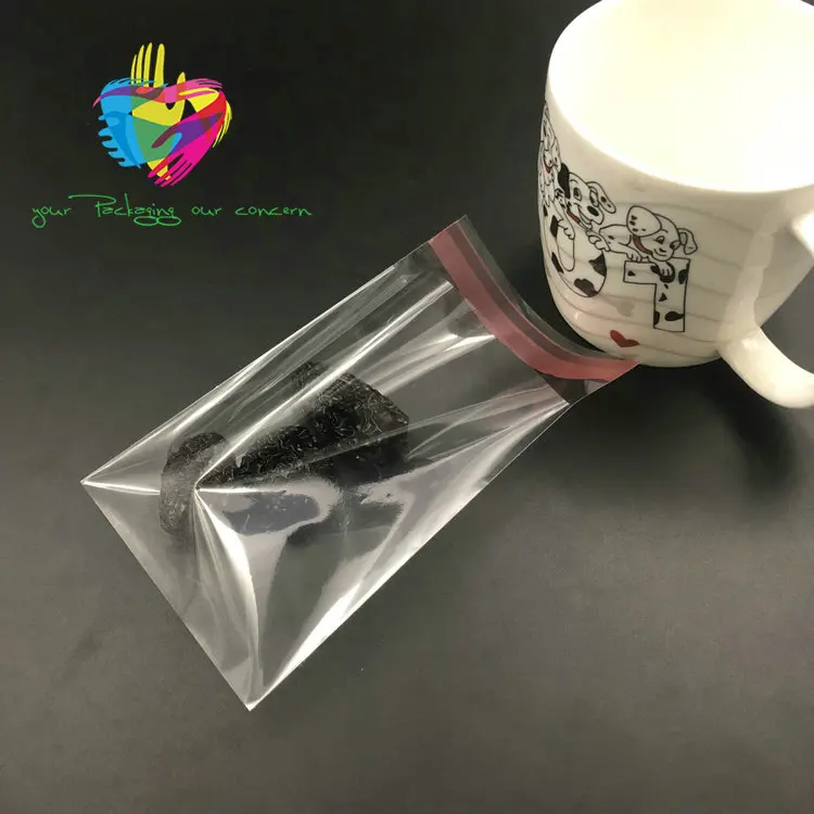 Clear Transparent T-shirt Plastic Bags OPP Poly Cellophane Bag Verpackung