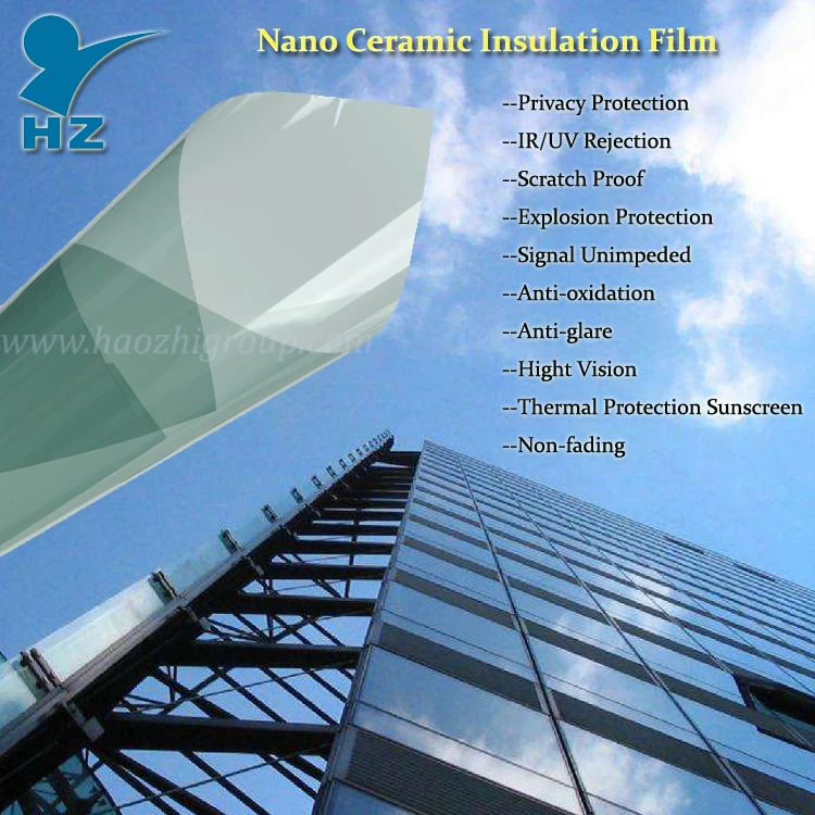 70% Visible Light Transmission Heat Insulation Function Film and Heat Reflective Solar Films