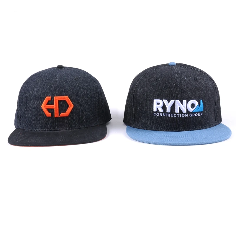 Shenzhen aung crown caps & hats custom branded logo snapback cap