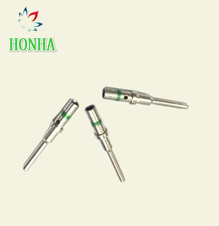  DT male terminal auto connector solid terminals with green strip 0460-215-16141 for 14-16AWG
