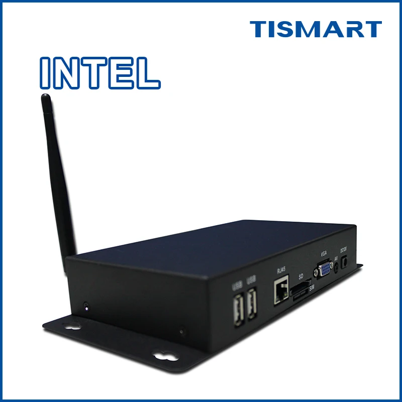 
Chinese professional manufacturer intel android 4.4 4k decoder advertising media player box 