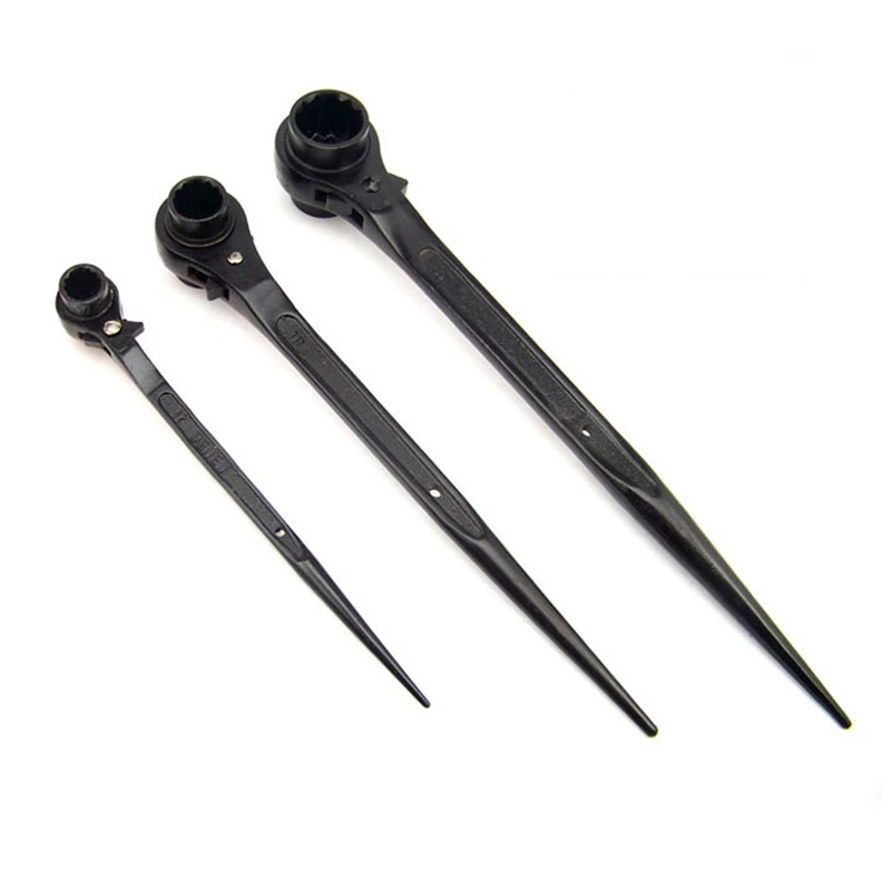 Double Sided Multi Function Of Spanner Adjustable Ratchet Wrench