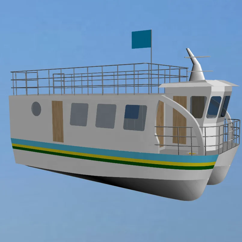 12m marine aluminum alloy 30 persons tourist passenger boat for inshore