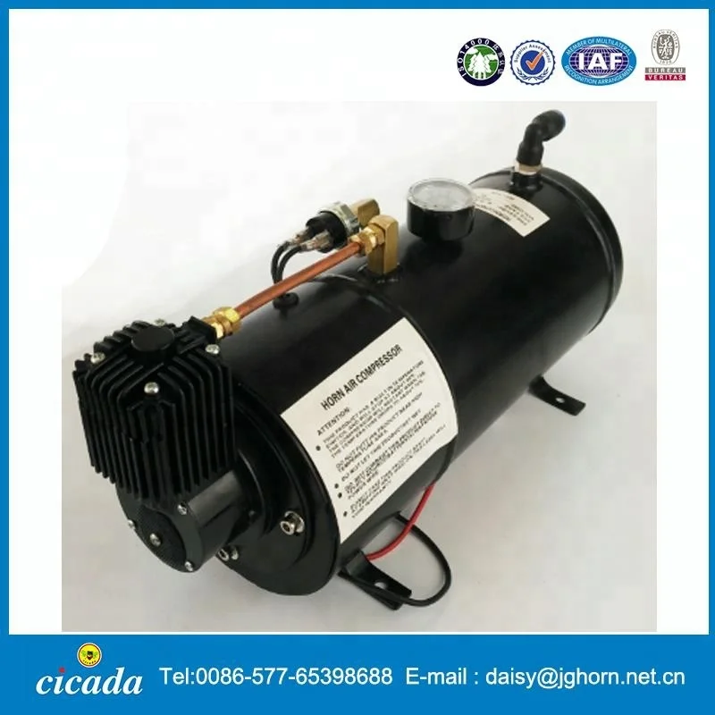 1 Gallon Tank and 150 PSI Compressor for air horn