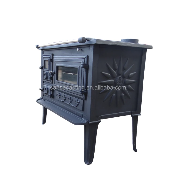 China factory direct selling cast iron stove with black color (BSC003)