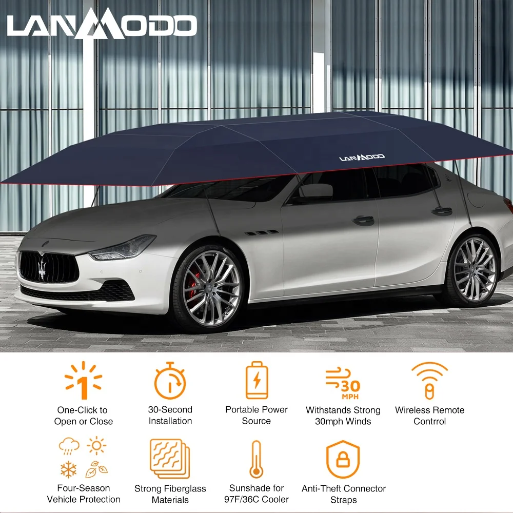  Всесезонная автоматическая защита автомобиля Lanmodo Pro портативный складной автомобильный