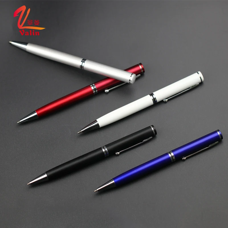 Дешевая металлическая ручка, дешевая шариковая ручка с или без логотипа