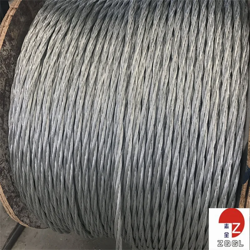 Galvanized ASTM steel wire rope manufacturer