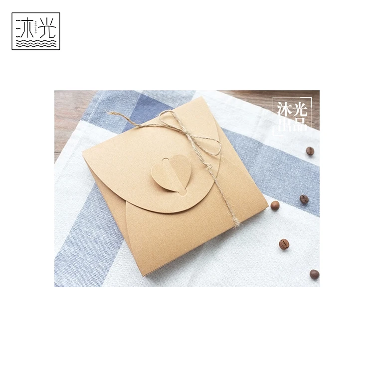 
High Quality Creative Storage Packaging Brown Kraft Paper Dvd Cd Bags & Cases 