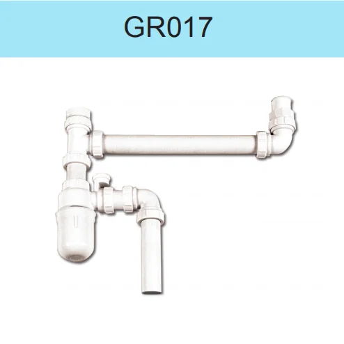 New design 1.5 inch Plastic tube Kitchen sink waste kit drainpipe pipe