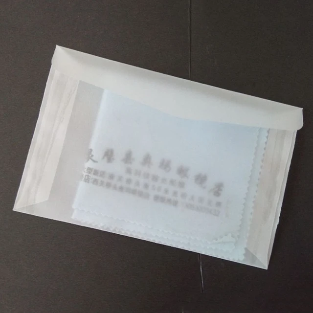 white greaseproof nondeflecting high temperature resistance butter paper envelope for packaging