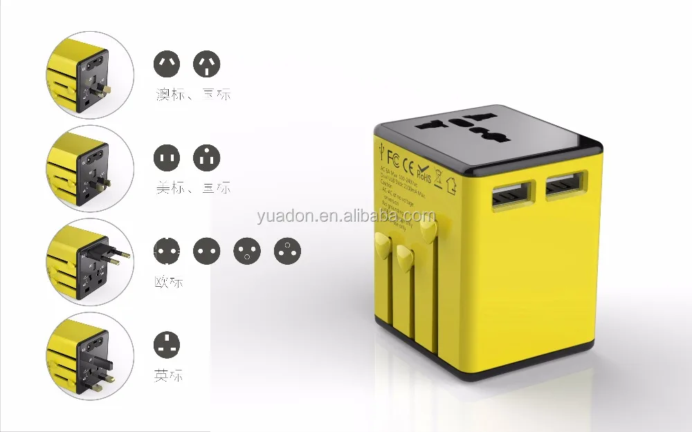 Dual USB Car Charger 2.5A for Mobile Phone Safety Car Charger