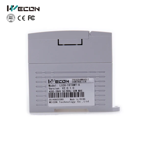 WECON LX3VE PLC 16input and 16 Transistor output with flying cut and rotary cut