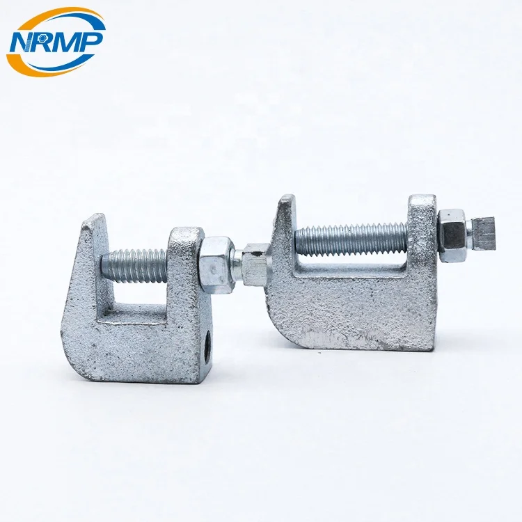 Construction hardware reversible steel c-type beam clamp