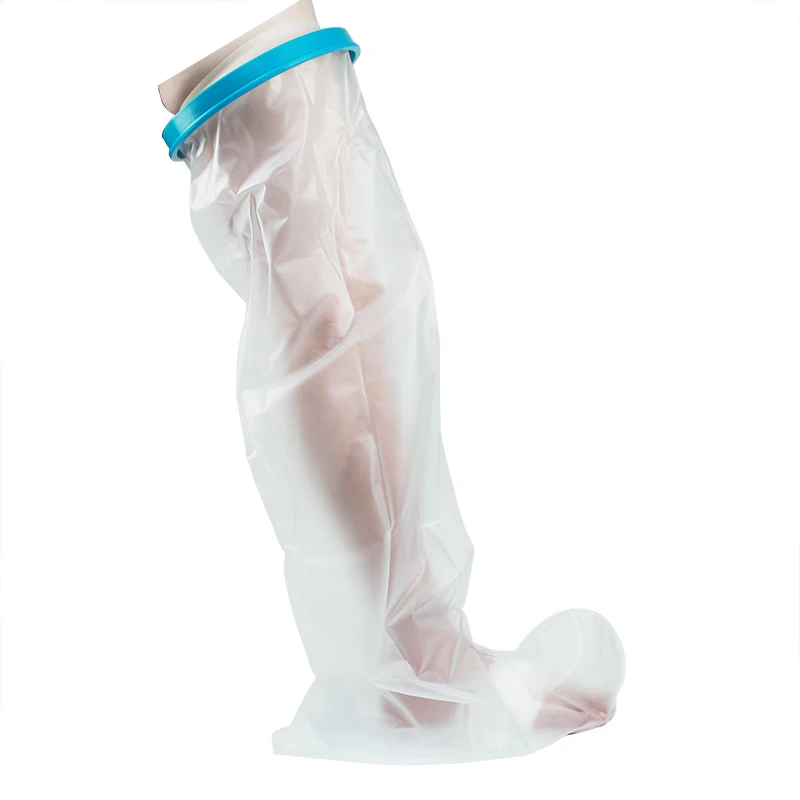 Waterproof Leg Cover Water Proof Cover Reusable Cast Cover for Shower Wound Dressing Bandages Dry  for Broken Leg  Ankle, Foot