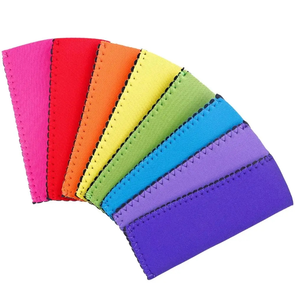 Blank Color Neoprene Ice-lolly Pop Holder Sleeve Icy Pole Holder Cooler