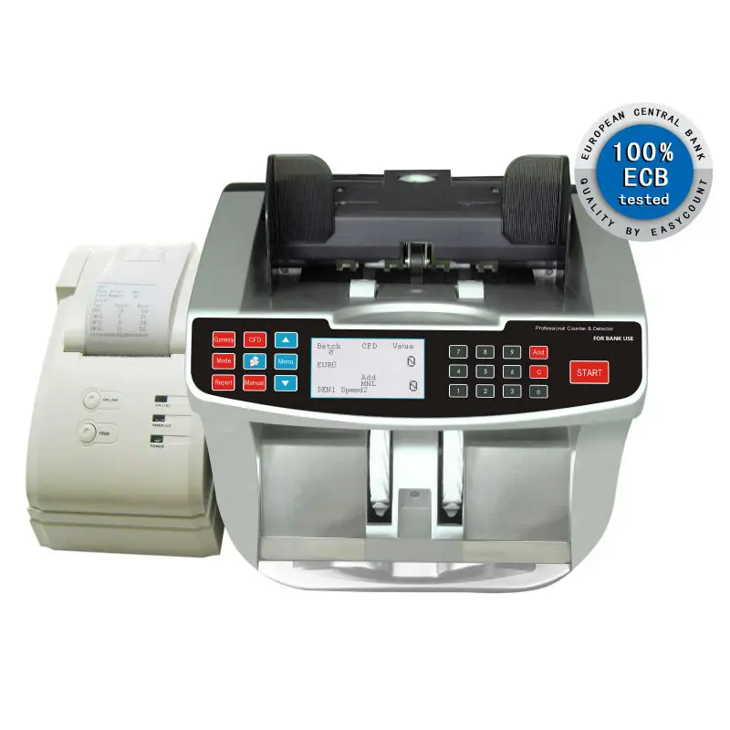 EC980 new design value counting LCD display beautiful performance money counter ,cash counter machine